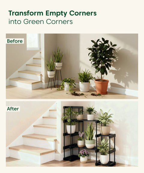 Kyari Adjustable 7 Level Plant Stand 2
