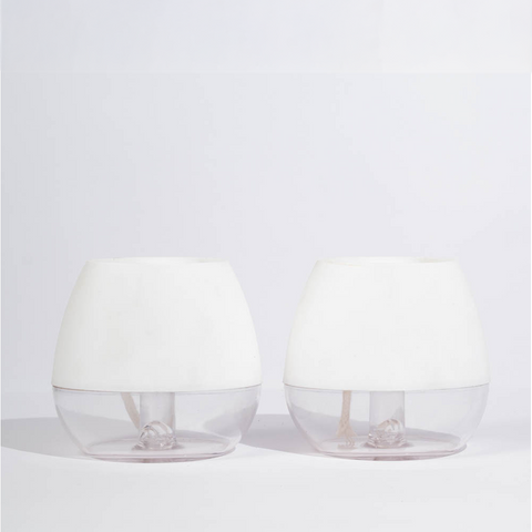 Kyari Nova Pot Combo of 2 White