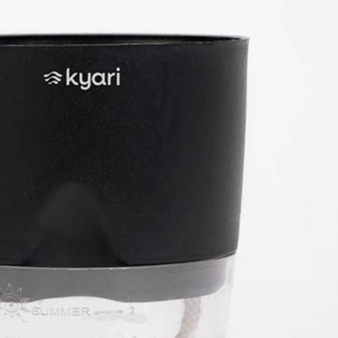 Kyari Poetic Pot Combo of 2 Black