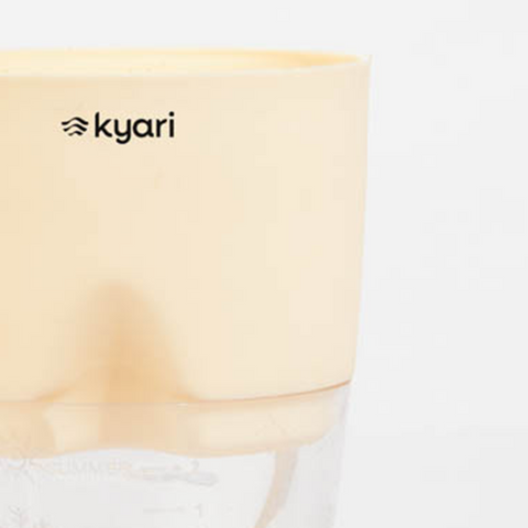 Kyari Poetic Pot Combo of 2 Cream
