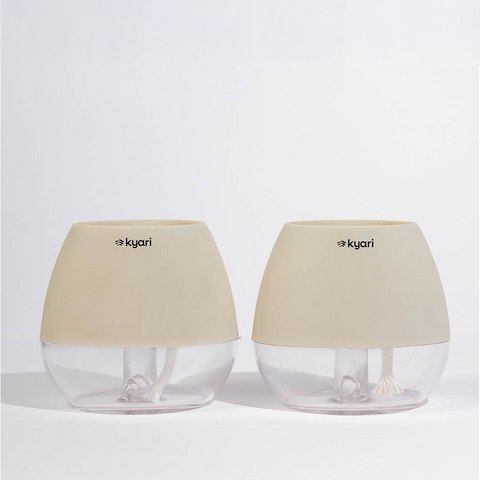 Kyari Nova Pot Combo of 2 Cream