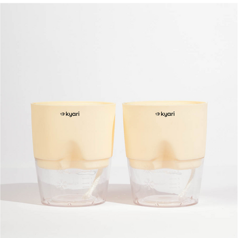 Kyari Poetic Pot Combo of 2 Cream