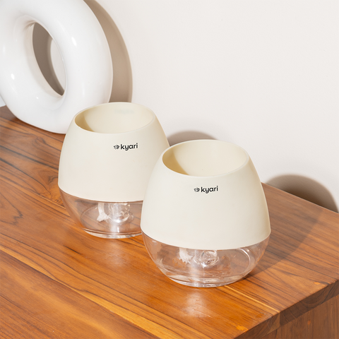 Kyari Nova Pot Combo of 2 Cream