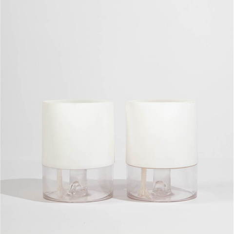 Kyari Nova Pot Combo of 2 White